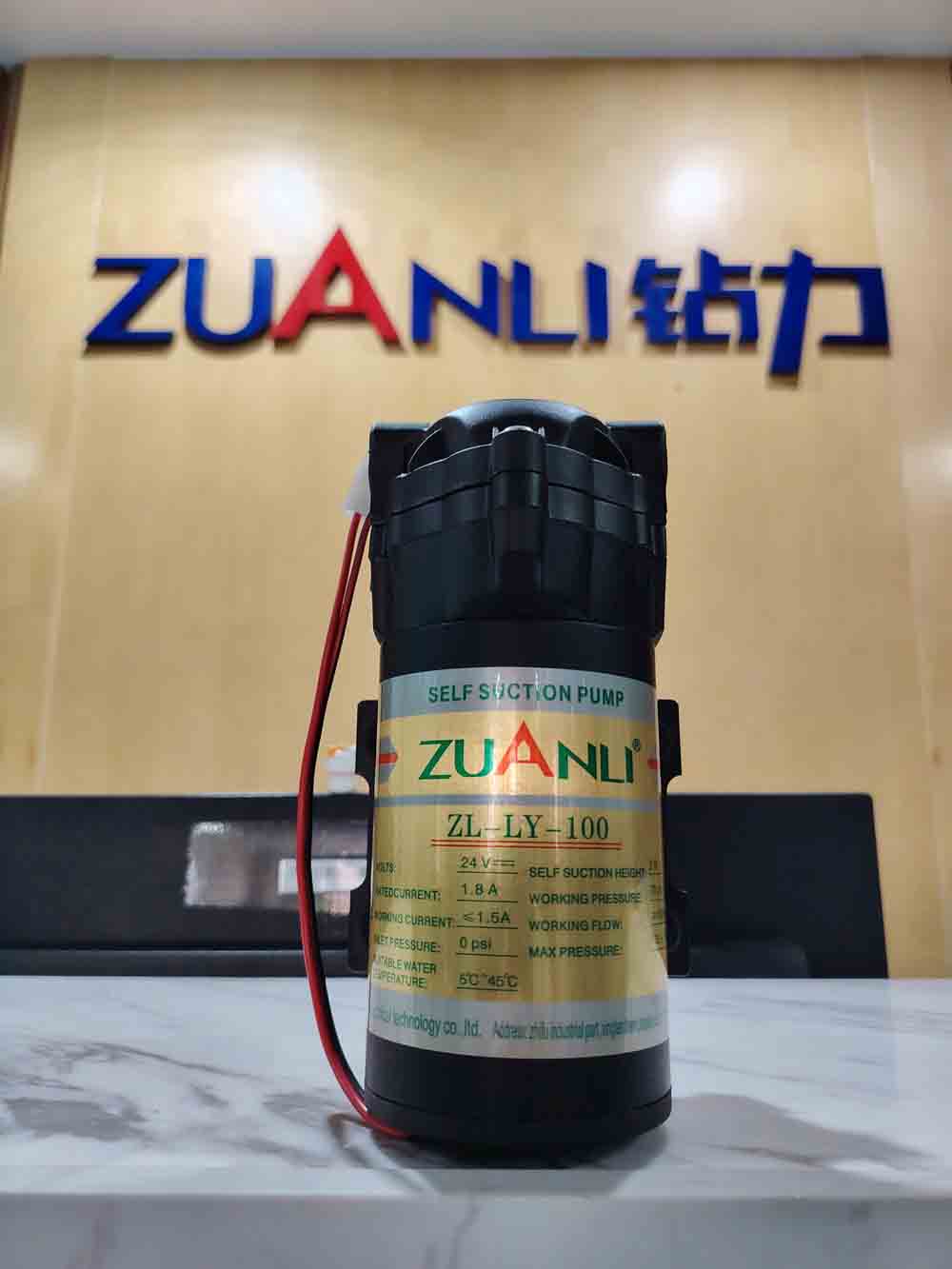 Zuanli Powerboost 100-GPD-Pumpe